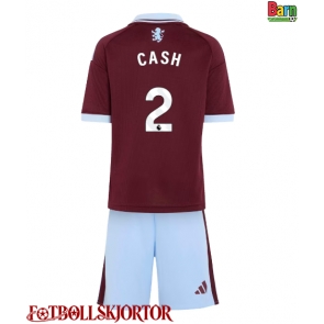 Aston Villa Matty Cash #2 Hemmakläder Barn 2026-27 Kortärmad (+ Korta byxor)